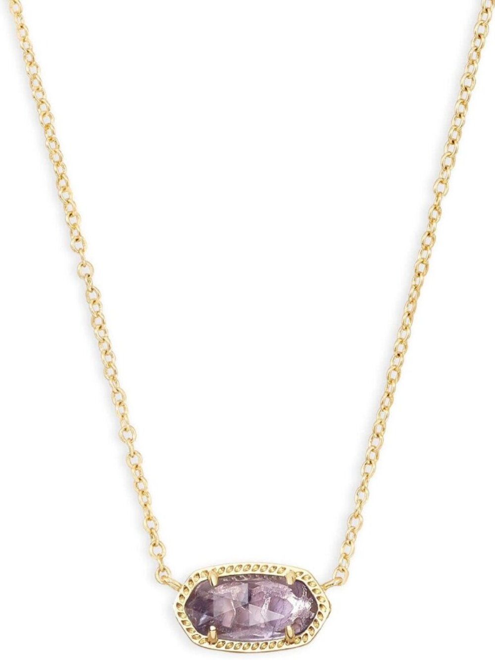 Elegant 14k Gold-Plated Elisa Pendant Necklace for Women | Fashion Jewelry